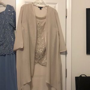 Dressy Cream Lace two piece